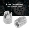 20pcs Stainless Steel SUS303 Self Tapping Slotted Screw Helical Thread