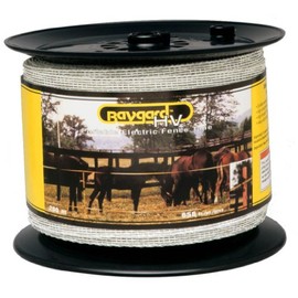 Baygard Electric Fence White Tape - 656 Feet 00680