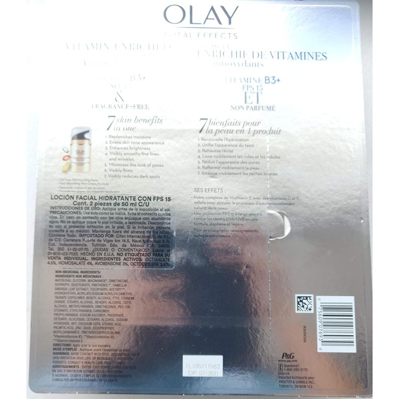 Olay Total Effects - 2X50 Ml