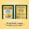 Twinings Lemon & Ginger Tea - Refreshing Ginger Root and