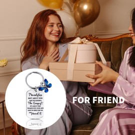 Ouligay Friend Keyring Friendship Keyring Friendship Gifts for Women Female Best Friend Bff Her Teens Girls Friend Gifts Keychain for Birthday Christmas Gifts Friendship Present
