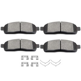 SCITOO Ceramic Brake Pads, 4pcs Front Brake Pads Brakes Kits fit for 2004-2009 for Ford for F-150,2006-2008 for Lincoln Mark LT
