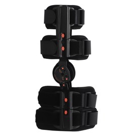 Adjustable Knee Joint Brace Surgical Fixation Stabilization Fracture Ankle Support