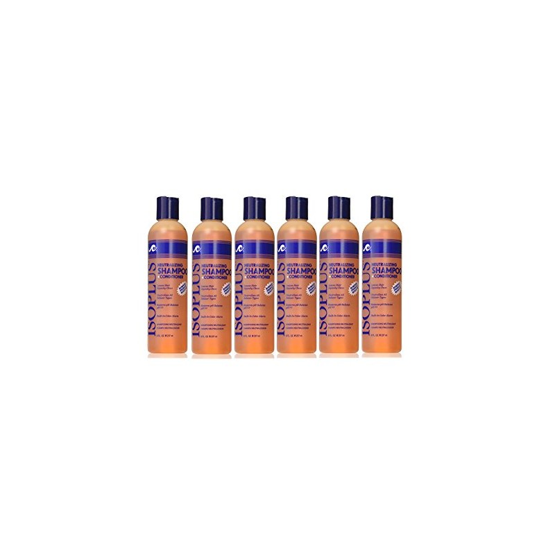 Isoplus Neutralizing Shampoo plus Conditioner 8 oz (Pack of 6)