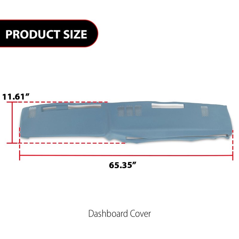 Dash Cover Dashboard Fit For GMC Chevy Full Size Pickup