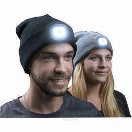 New Men Women Unisex Led Light Winter Warm Comfy Beanie Hat Thermal | Head Lamp Torch Bright Led Light | for Working Fishing Camping Hiking Hunting