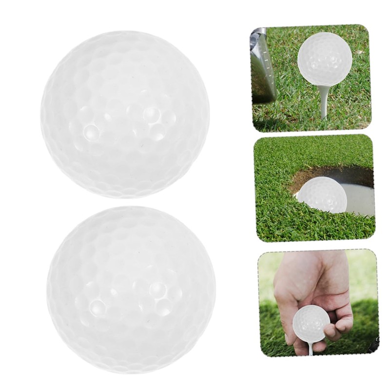 Mikinona 3Pcs Soft Golf Balls for Men and Women Durable