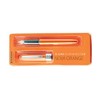 PLATINUM Plaisir PGB-1000#25 Fountain Pen/Nib Thicknesses: Fine/Colour: Nova Orange/Handmade/Plastic Packaging/Fountain