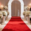 450GSM, 3ft x 20ft Red Carpet Runner for Party, Reusable