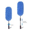 Loyakuu (3 Pack) Microfiber Car Duster Exterior Scratch Free, Extendable