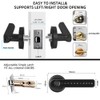 Xenocam Fingerprint Smart Door Lock with Keypad Handle for Home,