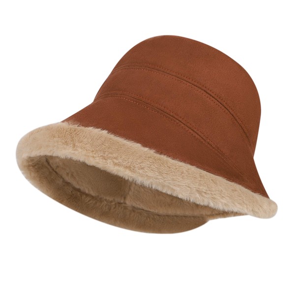 Fishing Hat Plush Winter Hat Women Men Fur Hat Winter