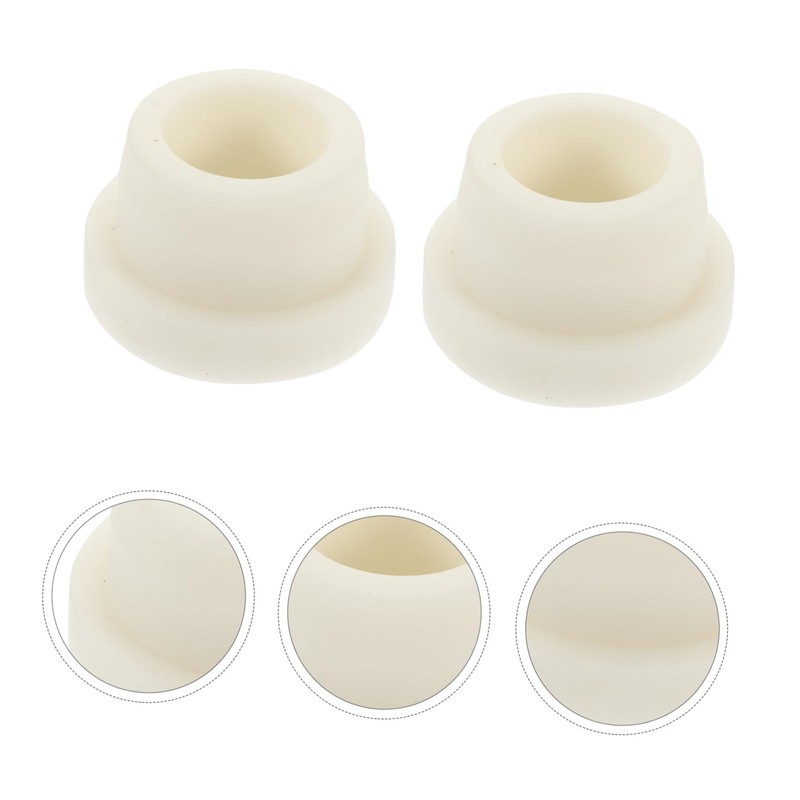 BESPORTBLE 4pcs Rubber Bumper Caps for Swimming Pool Ladder Durable