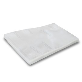 CASO 6 Star Professional Foil Bags 20 x 30 cm, 50 Bags, for All Vacuum Sealers, SousVide Safe, Reusable, Strong and Tear-Resistant Approx. 150 μm, 100% Aroma-Proof, Protection Against Freezer Burn