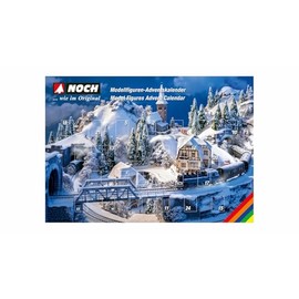 NOCH H0 Figures Advent Calendar Painted