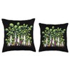 Vegan Agriculture Growing Sprouts Vegetables Plants Throw Pillow