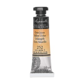 Sennelier l'Aquarelle Watercolor Tubes 10ml - Yellow Ochre 10ml Tube