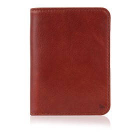 BULLAZO Fino Urban Slim Leather Wallet with RFID Protection, Black, Brown, Grey, brown, Modern