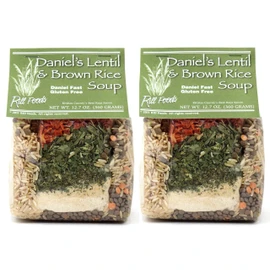 Rill Foods Daniel's Lentil & Brown Rice Soup Mix 12.7 oz each (2-Pack)