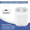Wireless Charging Case for AirPods 1st & 2nd Generation, White