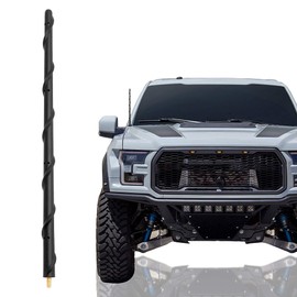 KSaAuto Antena de 13 Pulgadas para F150 2009-2023, F150 F250 F350 Bronco Pickup Truck Antena para recepción de Radio FM Am, Accesorios F150