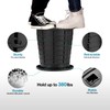 TRIPTIPS Upgrade Retractable Portable Toilet Travel Toilet Adjustable Height Camping