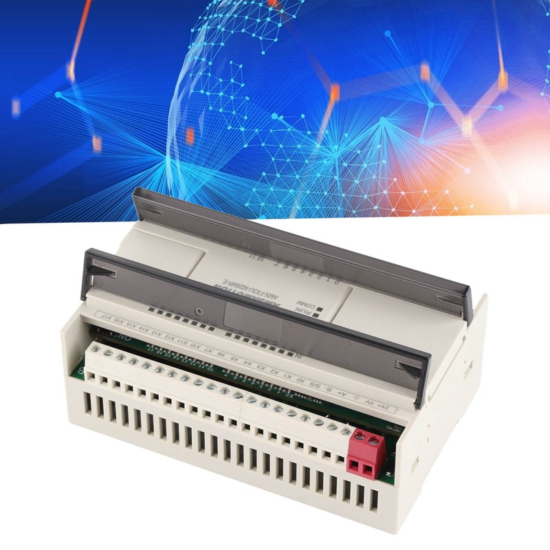 PLC Programmable Controller AMX‑FX3U‑M26MR‑E Relay with Analog Ethernet Port DC24V