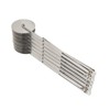 7 Wheel Pastry Cutter Roller Stainless Steel Multifunction Adjustable Width