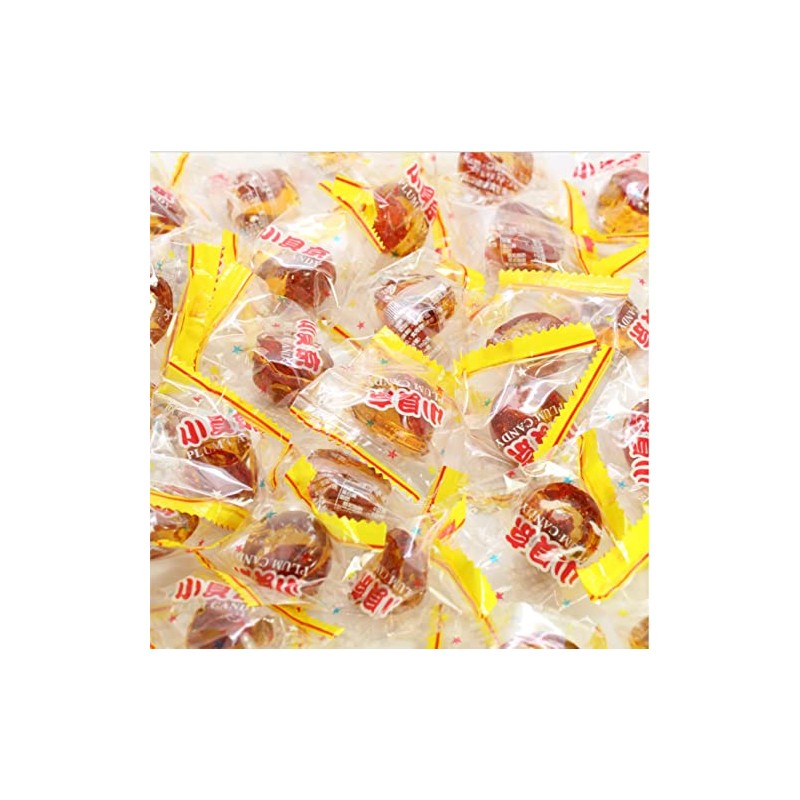 1 Pack - Malt Plum Candy Half Pound or 8
