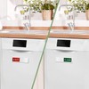 INF Magnet for Dishwashers Clean/Dirty Sign Red/Green/White Dishwasher Magnet Indicator