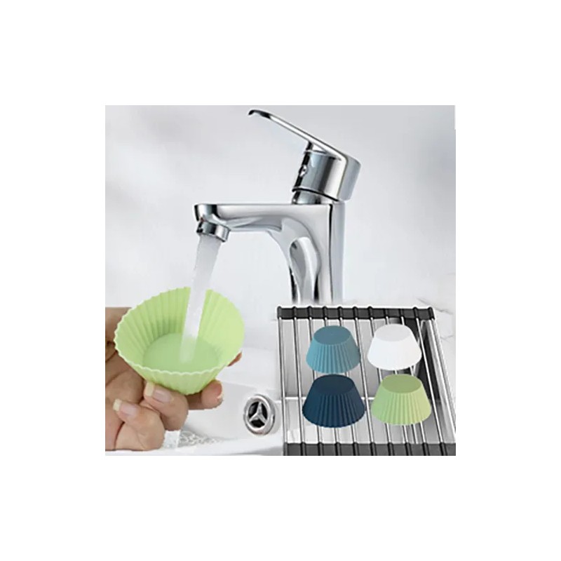 Lohotek Utensilios repostería kit antiadherente alimenticio de silicona reutilizable de