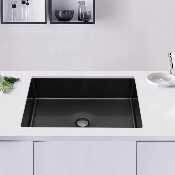 Bathroom Sink Single Bowl Undermount Bathroom Wash Sink Rectangular Sink