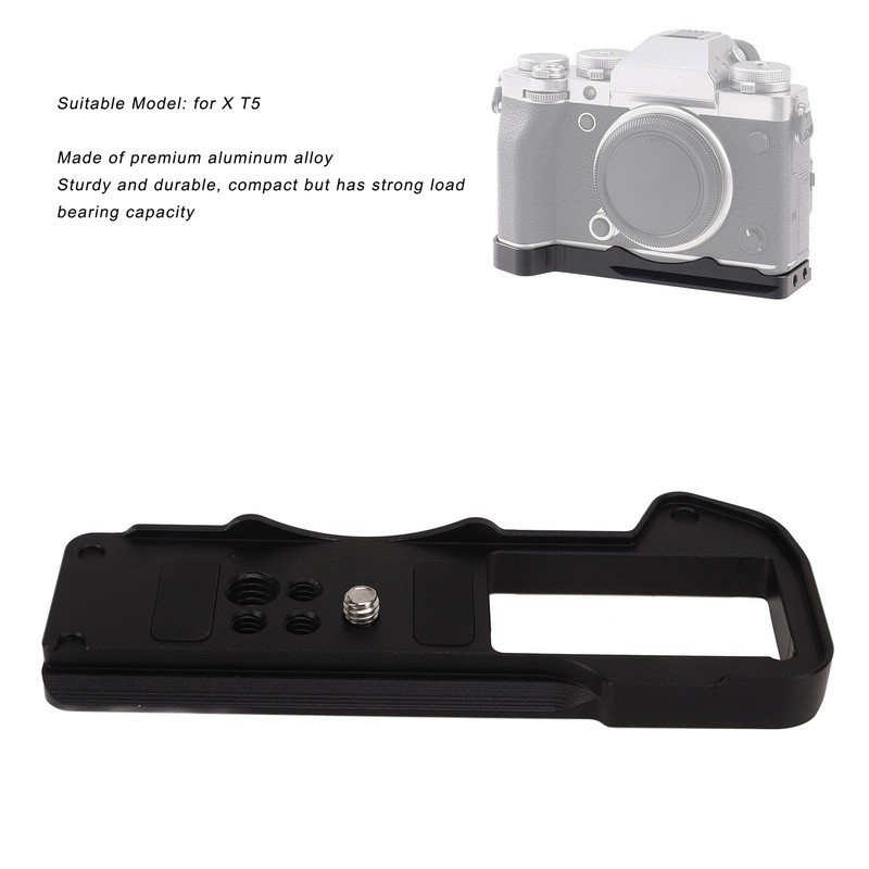 Hand Grip Quick Release Plate Aluminum Alloy Camera Extension Base