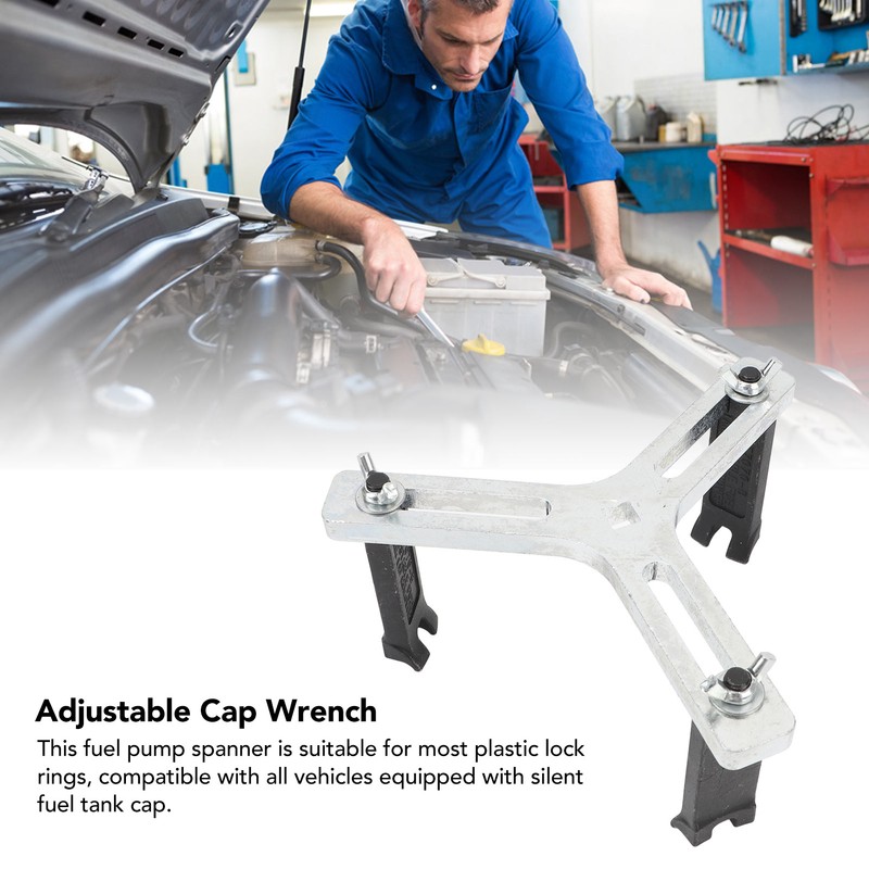 Fuel Tank Cap Wrench 3 Claw 23 To 190mm Adjustable
