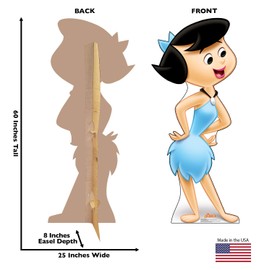 Cardboard People Betty Rubble Life Size Cardboard Cutout Standup - Hanna-Barbera The Flintstones