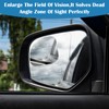 2 Pack Side Mirror Blindspot, High Defin Glass Frameless Convex