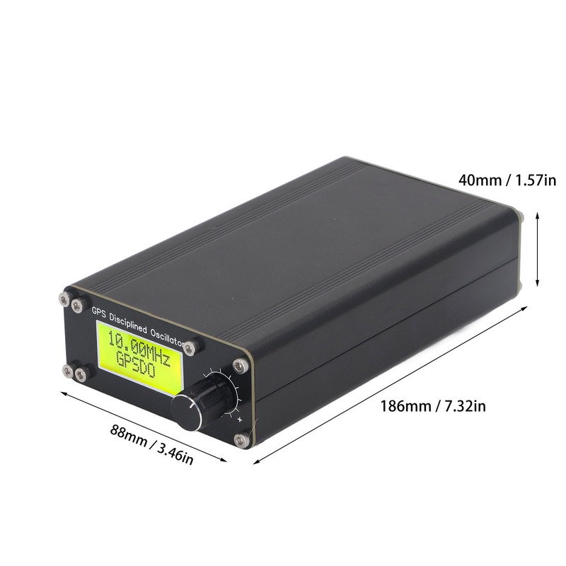 GPS Disciplined Oscillator OCXO 10MHz Square Wave Output GPSDO GPS