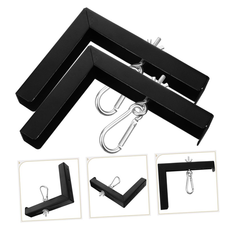 DOITOOL Sturdy Metal Projector Screen Bracket Wall Mount Bracket l