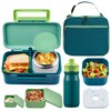 PIQUEBAR Kids Lunch Bento Box with Thermo Ice Pack Food