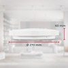B.K.Licht Smart LED Ceiling Light with App Control and Voice