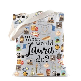 Book Merch Gift Little House Laura Gift LHOTP Gift Prairie Library Book Gift for Reader Laura Fans Gift (Laura do Tote)