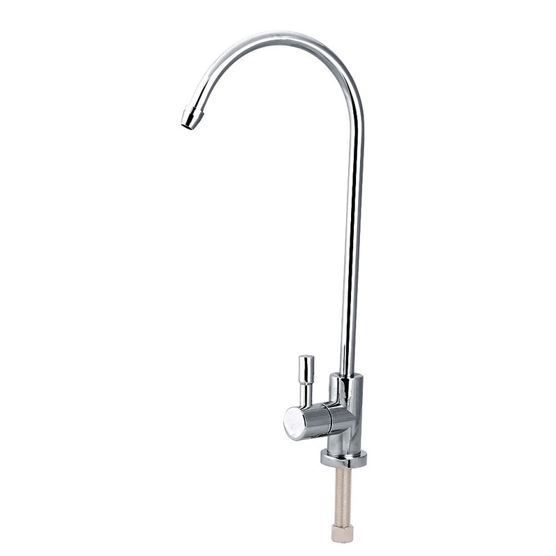 1/4" Grifo de fregadero de cocina, Grifo de cuello de