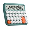 12 Digit Calculator Large LCD Display Big Button Standard Mechanical