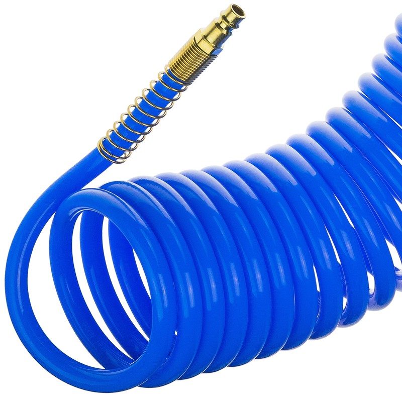 Compressed Air Spiral Hose SP-PU 10 m, Compressed Air Hose