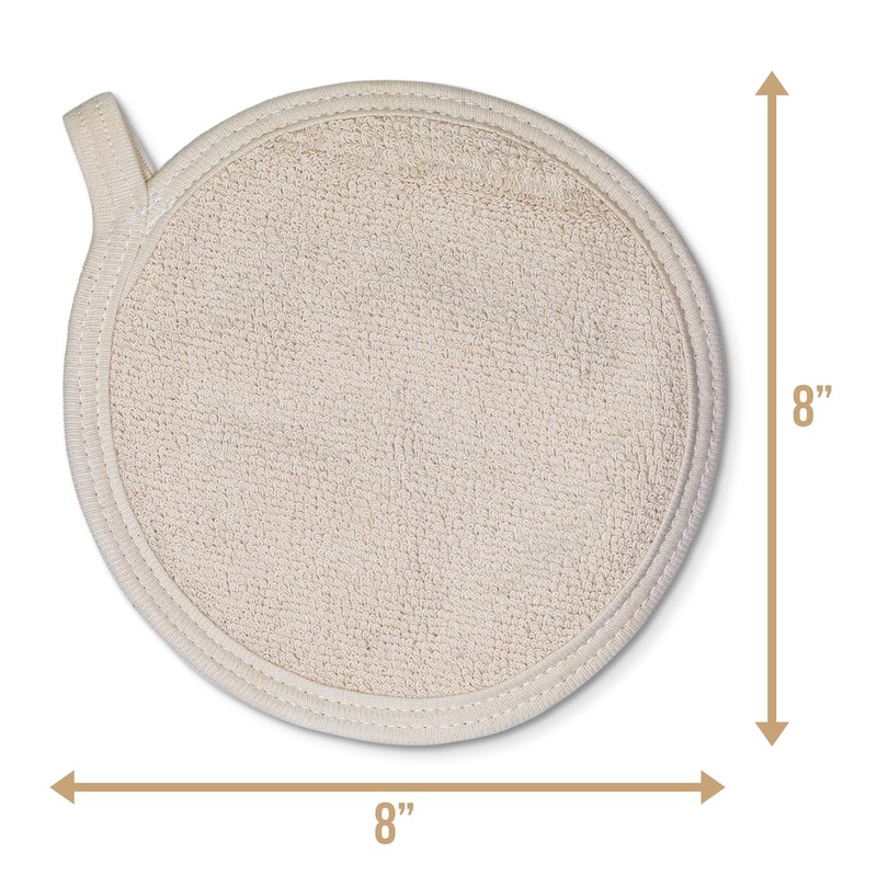Country Cottons 100% Cotton Pot Holders & Hot Pads (2-Pack),