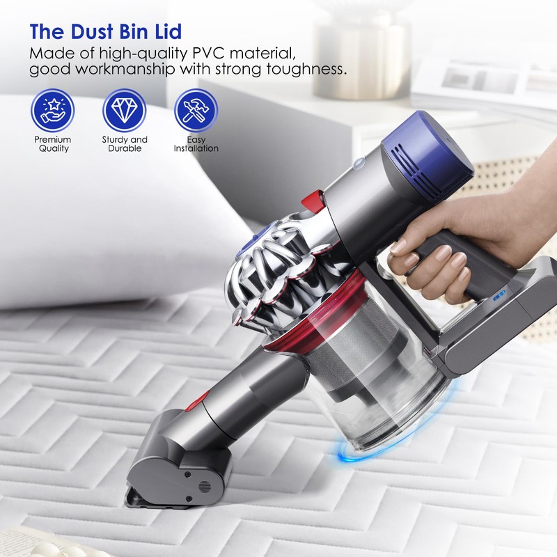 Dust Bin Lid Compatible with Dyson Vacuum Cleaner V7 V8