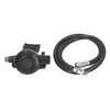 Scuba Breathing Secondary Valve with Medium Pressure Tube Adjustable Diving