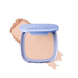 SACE LADY Flawless Master Polvo Compacto Waterproof，Maquillaje en Polvo Traslúcido，Control de Grasa y Brillo，Mate，SPF30 PA+++，C01 Marfil Suave