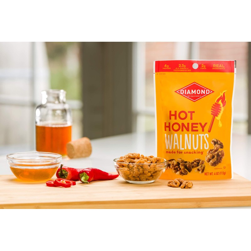 Diamond of California Hot Honey Walnuts 4 oz