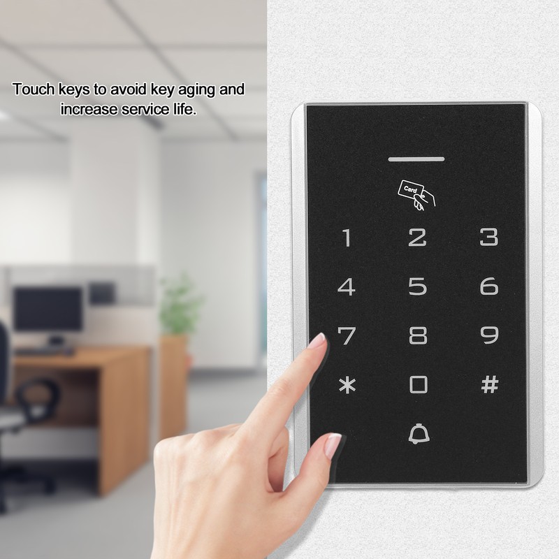 Security Door Access Control Keypad Standalone Keypad 125KHz Entry Gate